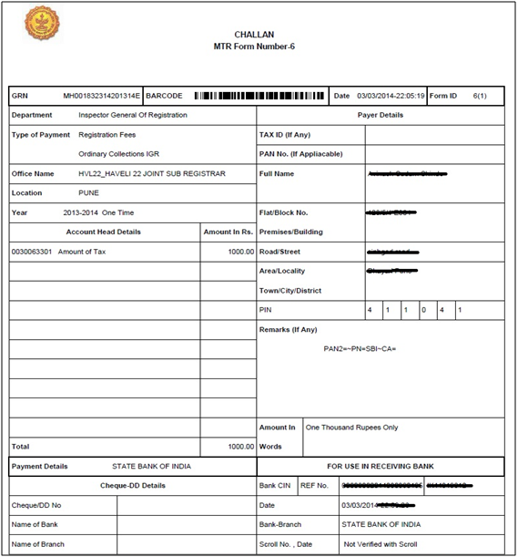 NoticeNotice of Intimation Registration Service in Mumbai of Intimation Registration Service in Mumbai