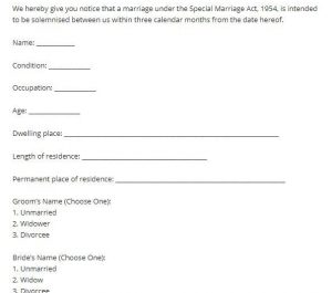Intended Marriage Registration Process in Mumbai